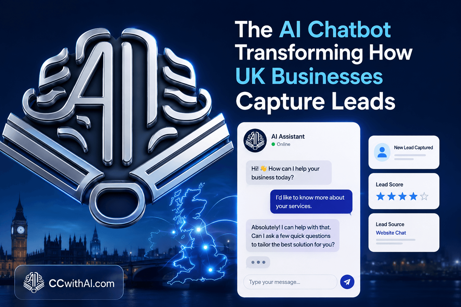 The AI Chatbot Transforming How UK Businesses Capture Leads — From £250